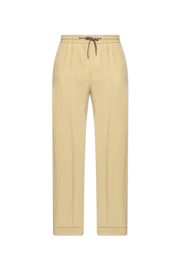 Paul Smith Linen pants with crease | Men's Clothing | Vitkac